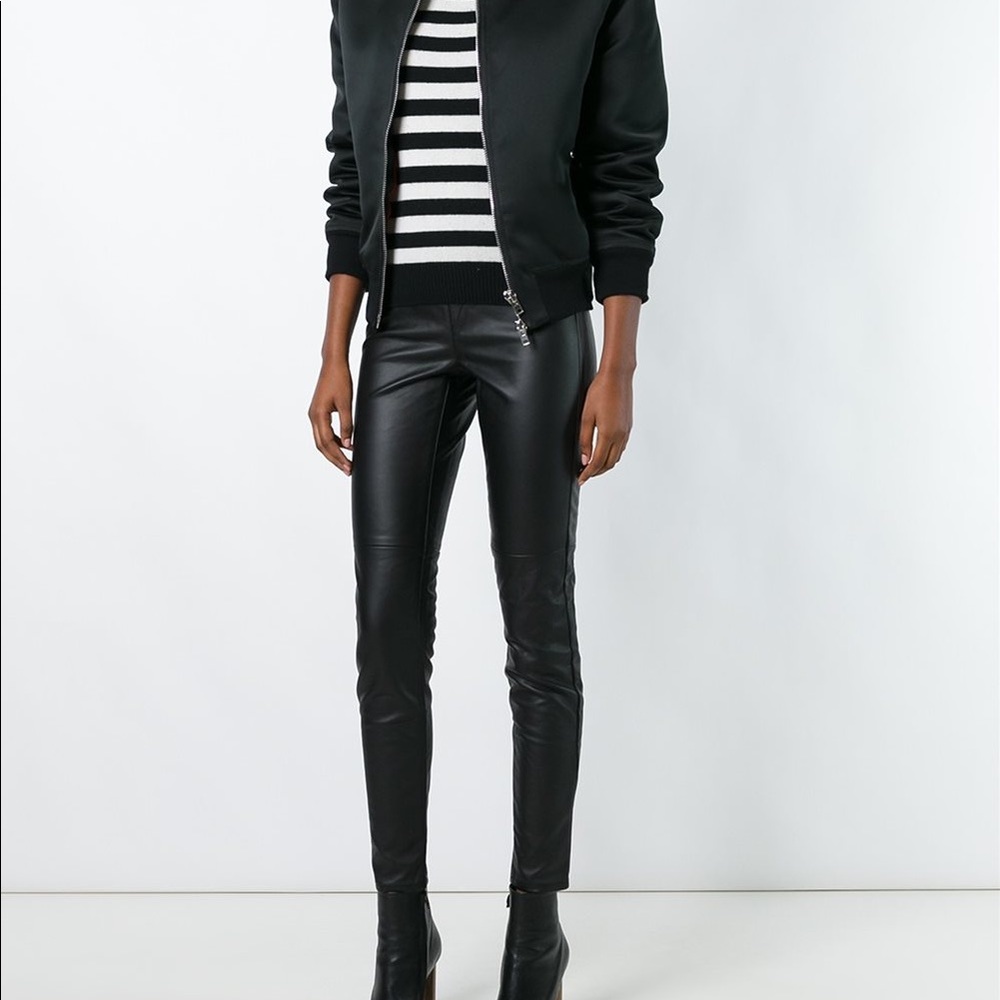 Michael Kors Faux Leather Leggings